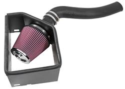 K&N Performance Air Intake System 14-18 Dodge Ram V6 Diesel - Click Image to Close